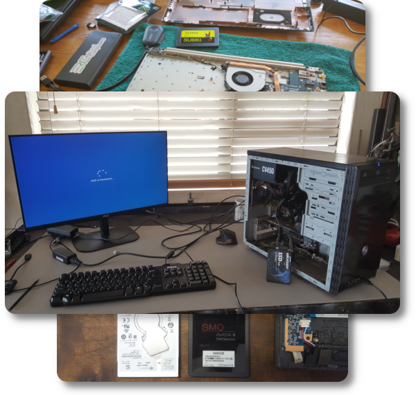 ERC SSD and HDD Upgrades and Services